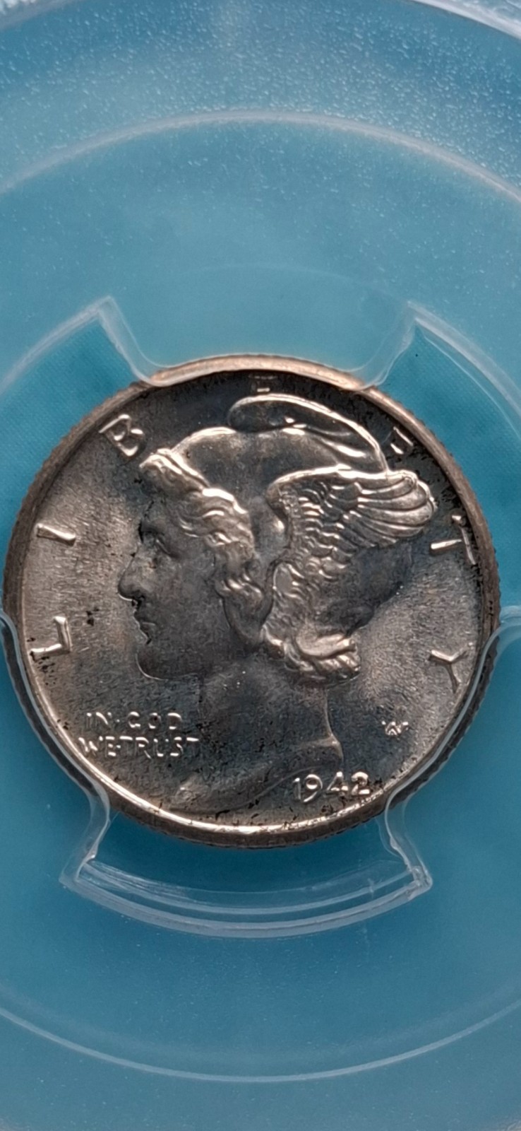 1942 d Mercury Dime MS66 FSB