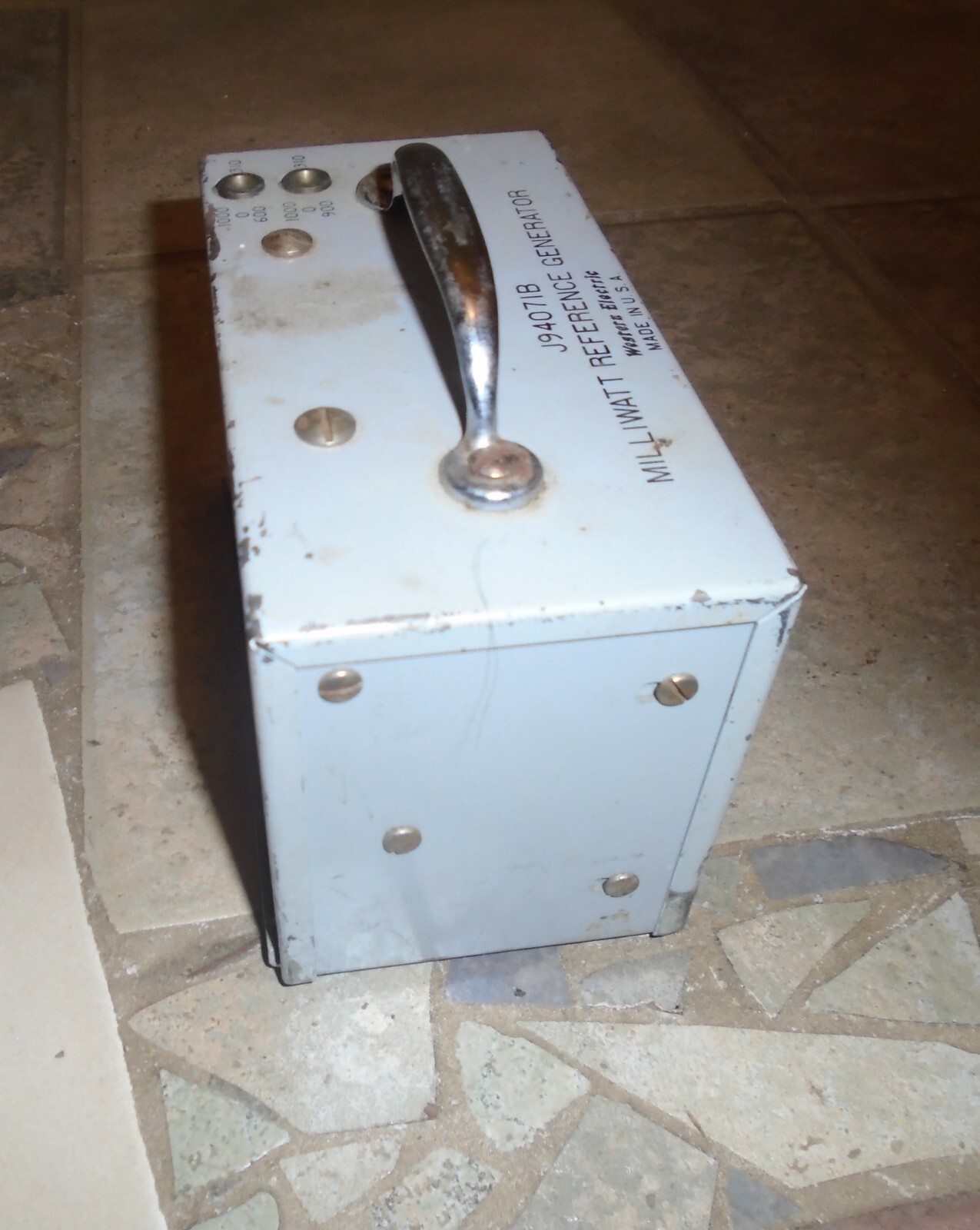 Vintage 1930s WESTERN ELECTRIC Milliwatt Reference Generator J94071B