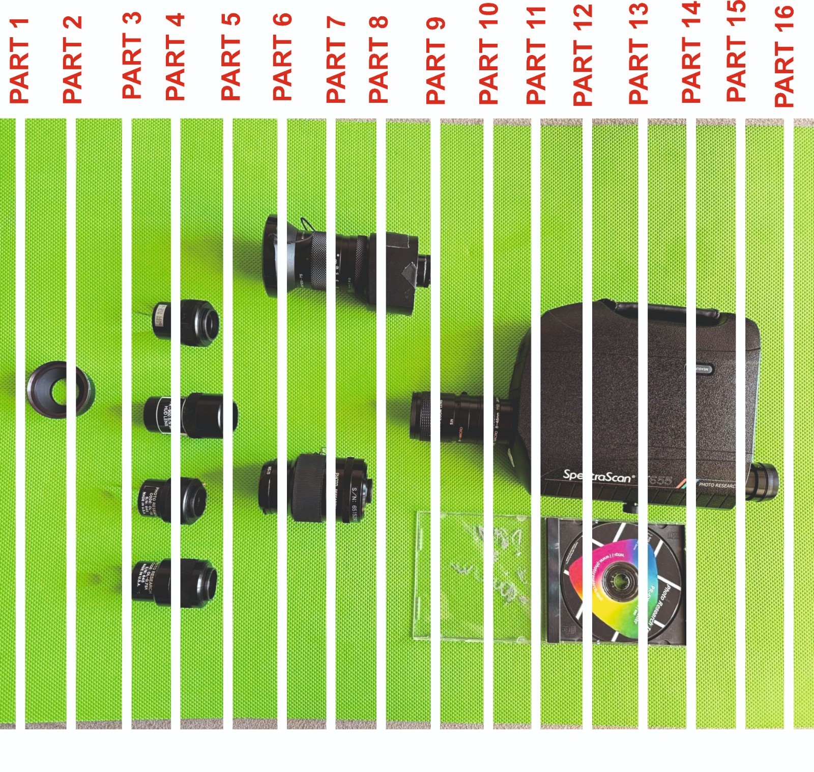 Photo Research PR-655, JADAK spectascan spectraradiometer colorimeter.READ DESCR
