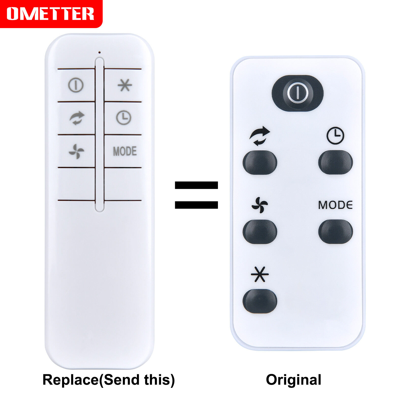 Replacement Remote Control For Delonghi EV250 EV250WH Evaporative Cooler