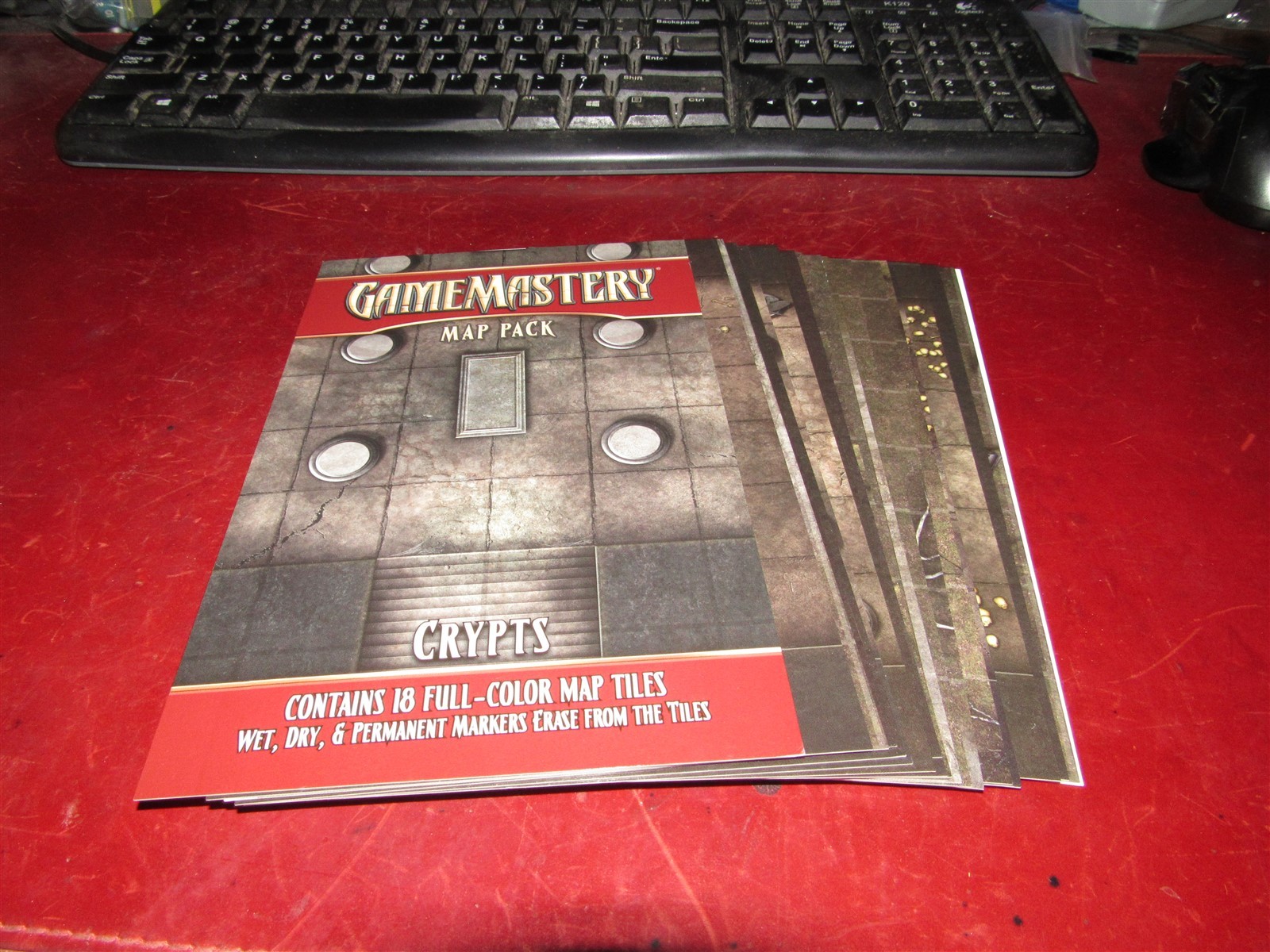 Paizo: Gamemastery: Map Pack: Crypts: Complete