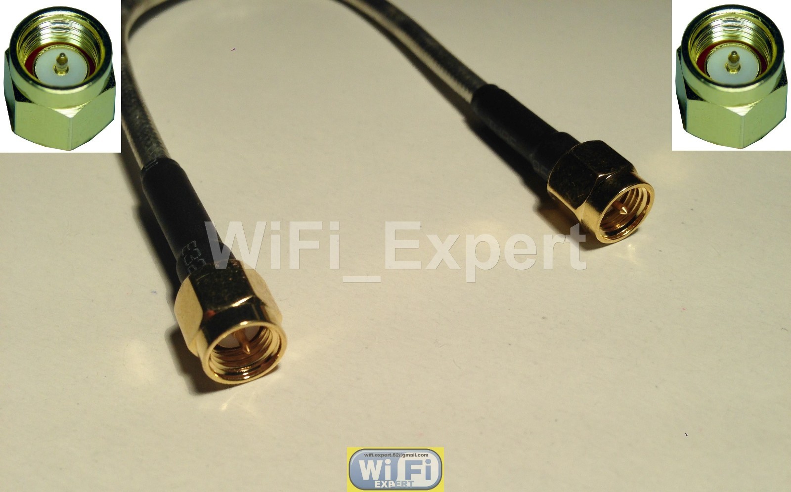 1 x SMA Male to SMA Male Plug Pigtail flexible Jumper Cable RG405 4-36 INCHES US