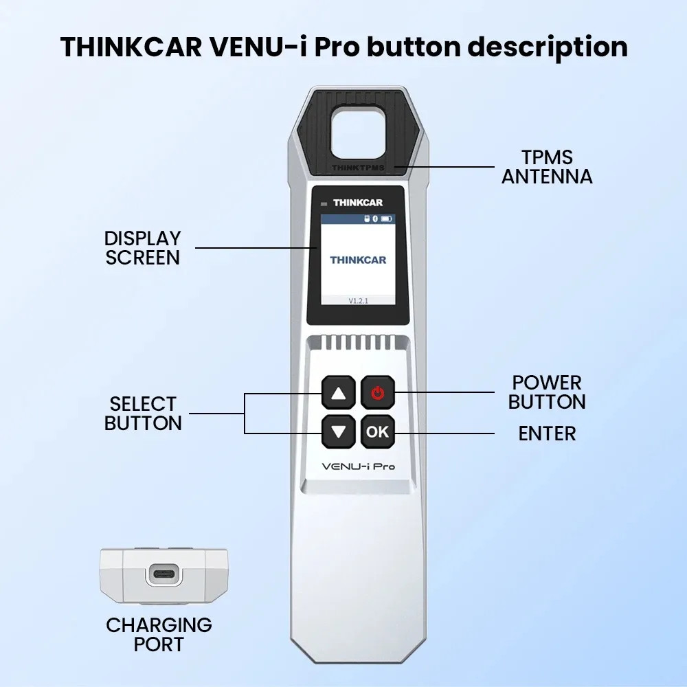ThinkScan 689BT Auto OBD2 Scanner & KEY programmer & tpms programming tool NEW
