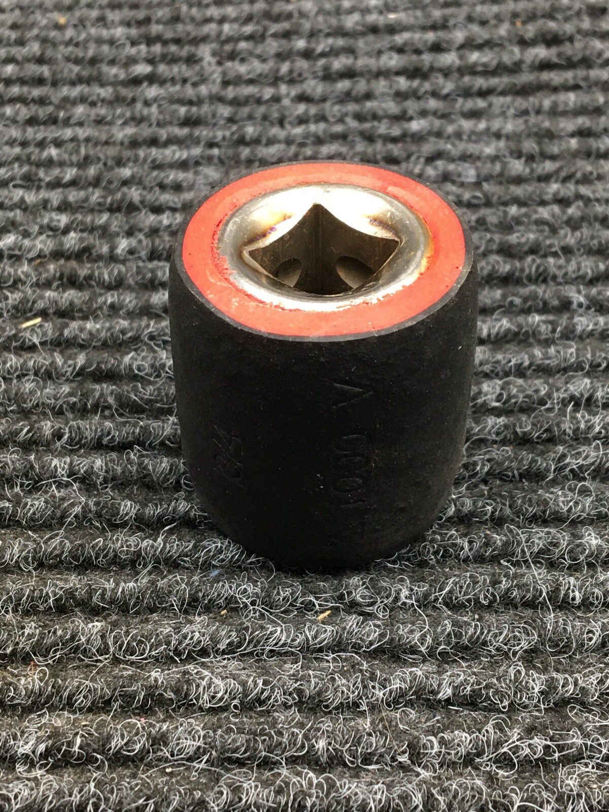 CEMENTEX 11/16" 1000V Insulated Socket, 1/2" Drive,12-pt