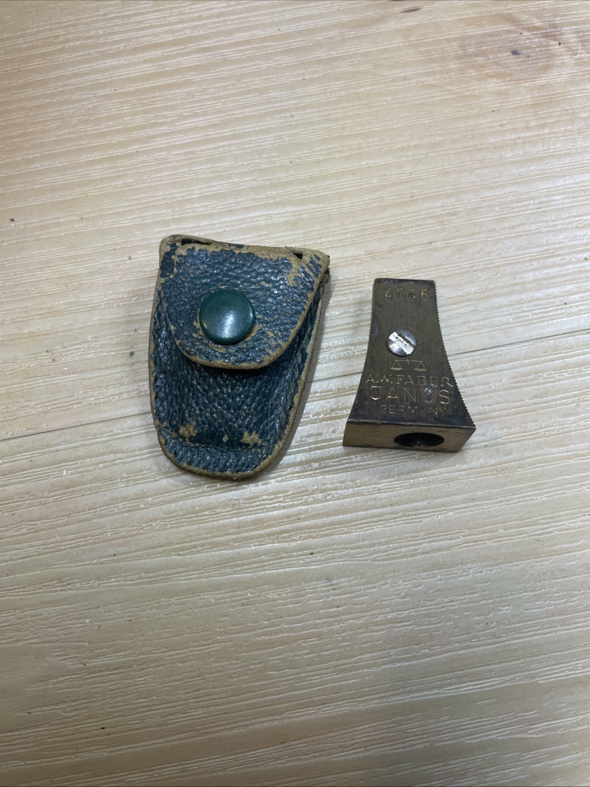 Vintage A.W. Faber Janus Germany 4046 Pencil Sharpener