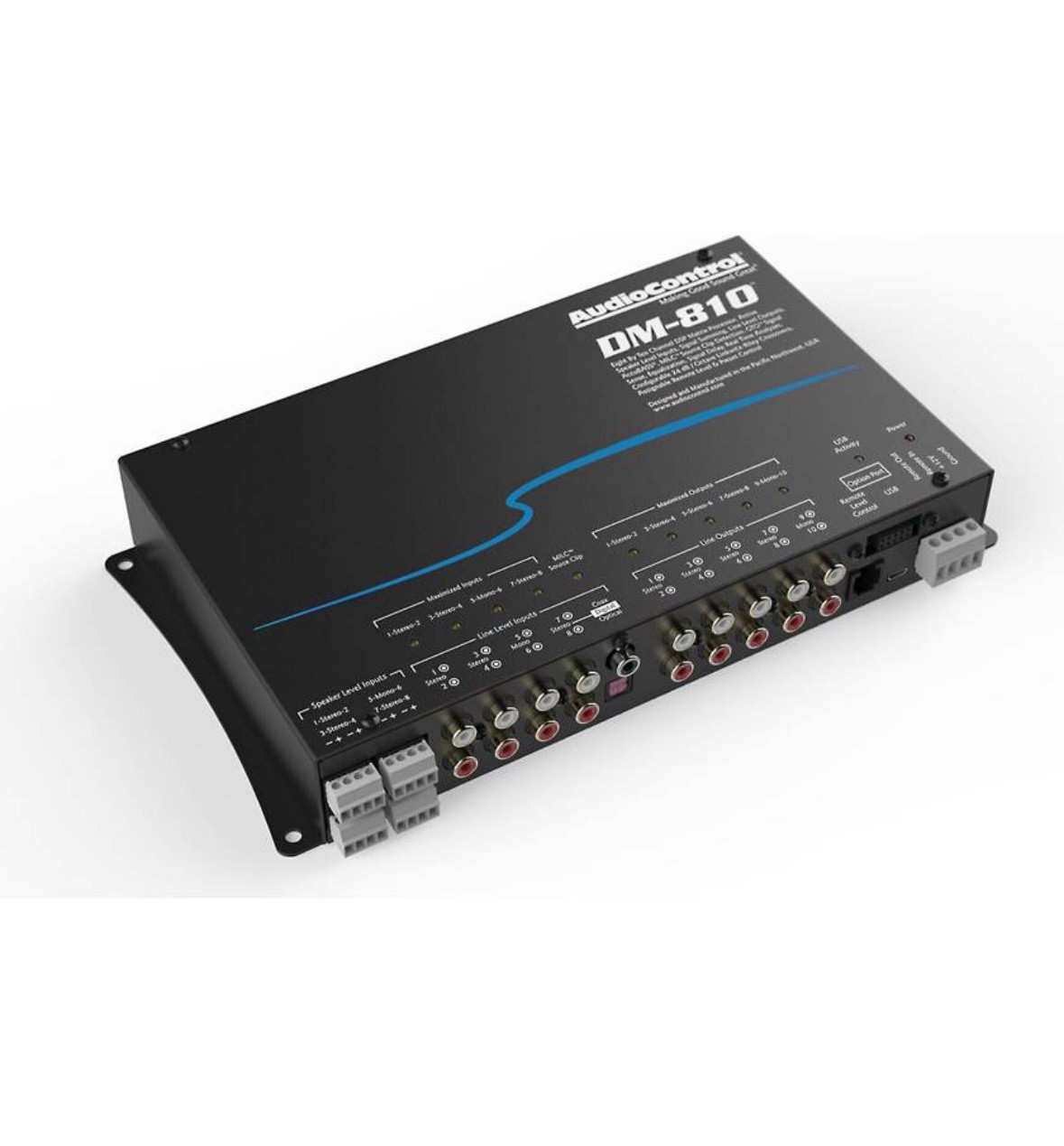 AudioControl DM-810 8 x 10 out Matrix DSP Digital Sound Processor Audio Control