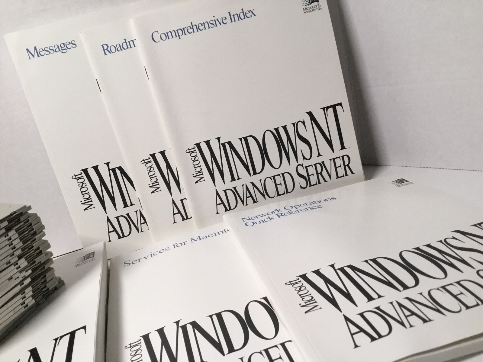 Microsoft Windows NT Advanced Server 3.1 Promotional Sample Large Box.