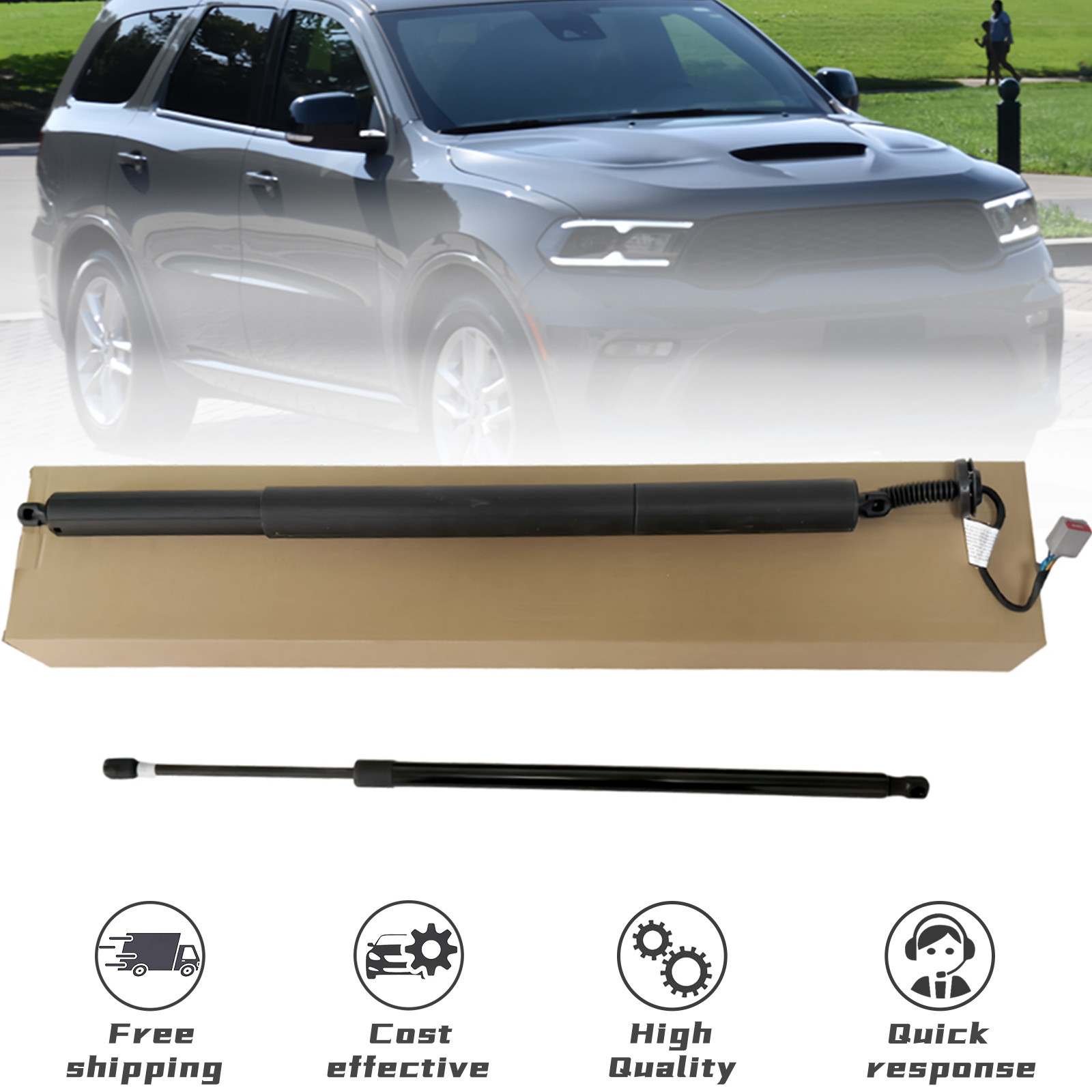 Fit For 2013-2024 Dodge Durango USA 2A-711557 Left Power Liftgate LH+RH Support