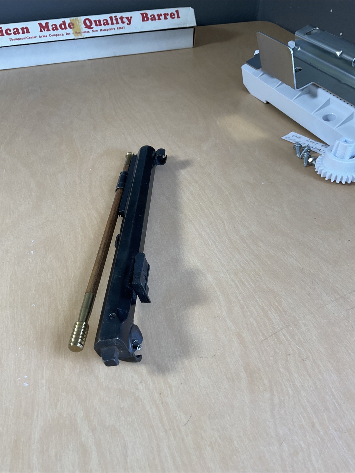 Nice! THOMPSON CENTER PATRIOT MUZZLELOADER PISTOL BARREL .45 CAL