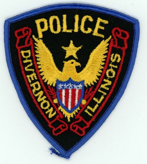 ILLINOIS IL DIVERNON POLICE NICE PATCH SHERIFF