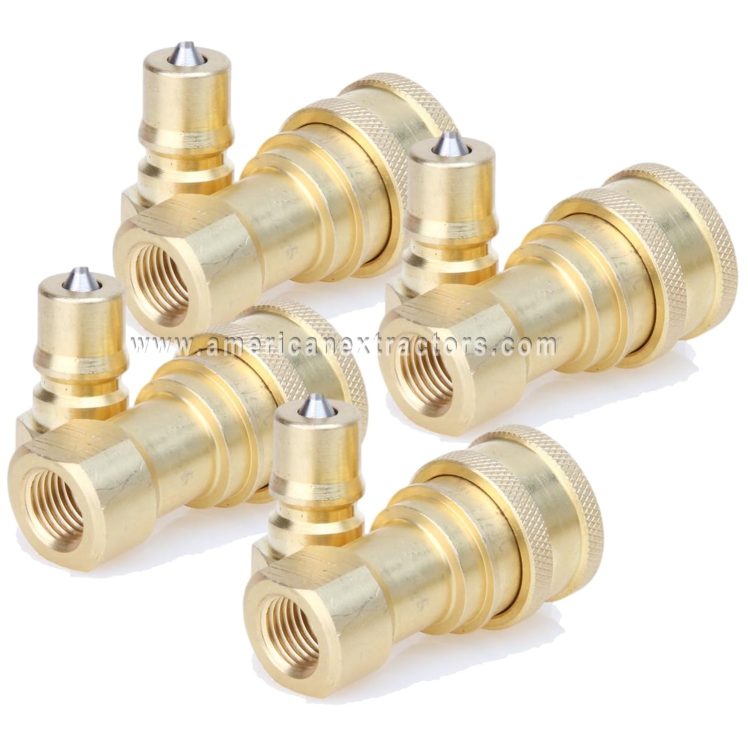 High PSI Rated 1/4" Quick Disconnect Fittings for Professional Carpet Cleaning