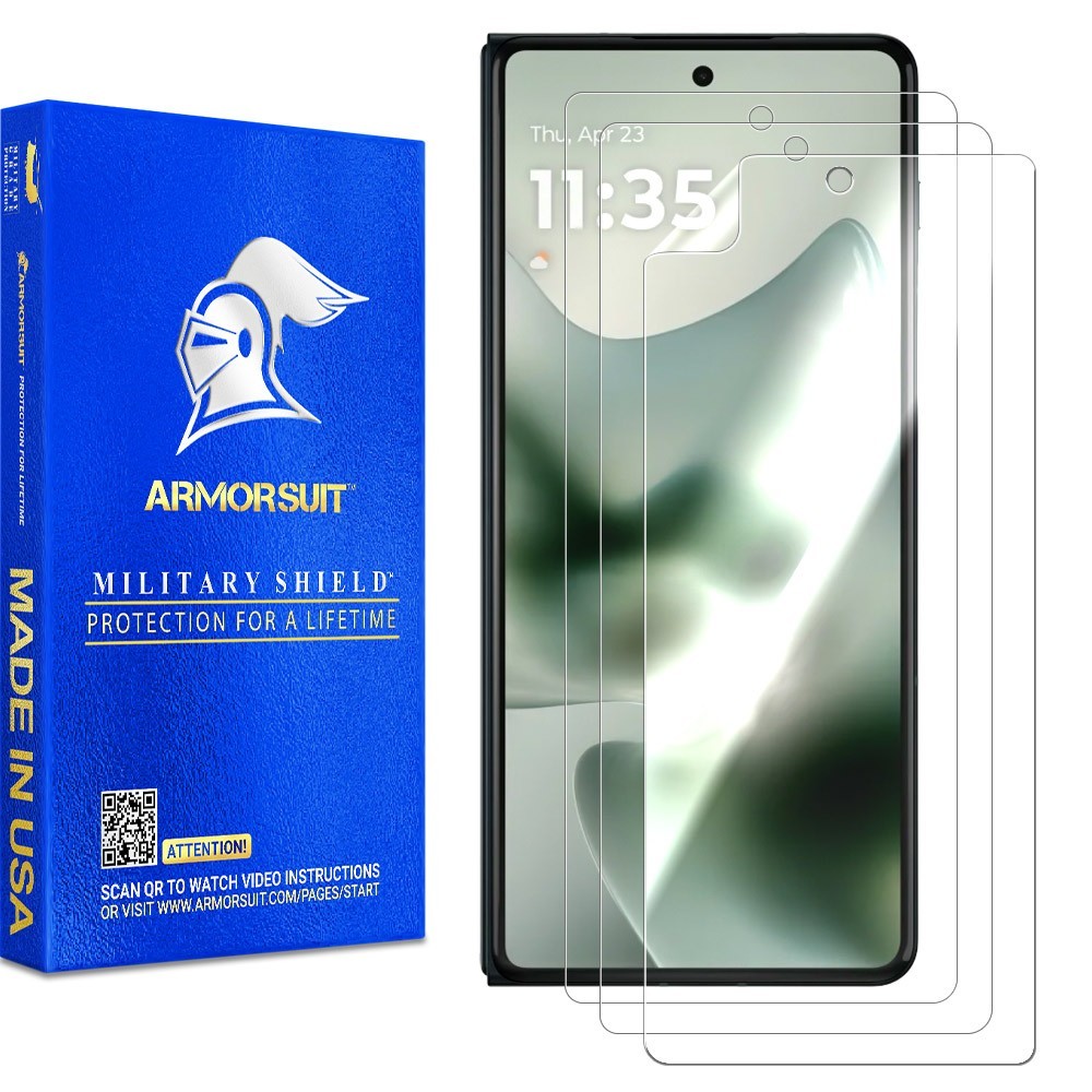 ArmorSuit MilitaryShield Screen Protector Film for Motorola Razr Fold (2026)
