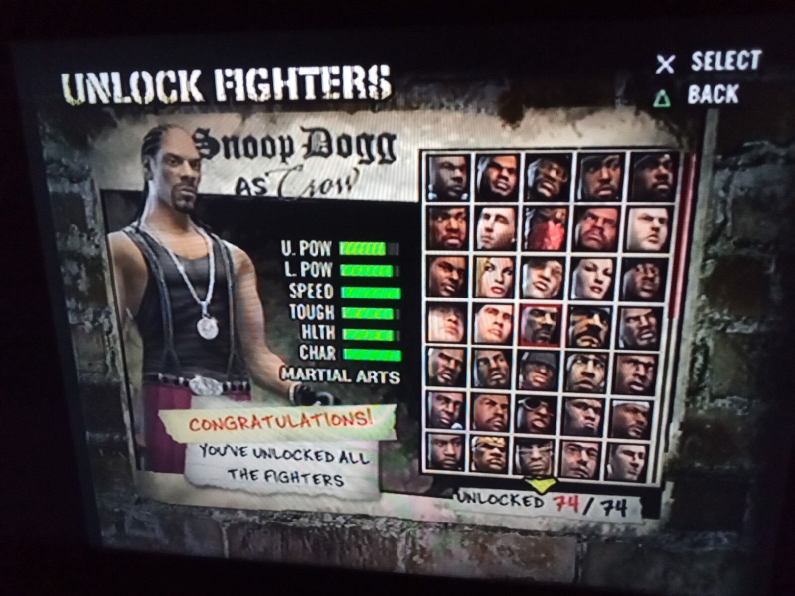 Ps2 WWE Smackdown vs Raw 2007 100% Characters Unlocked Memory Card Playstation 2