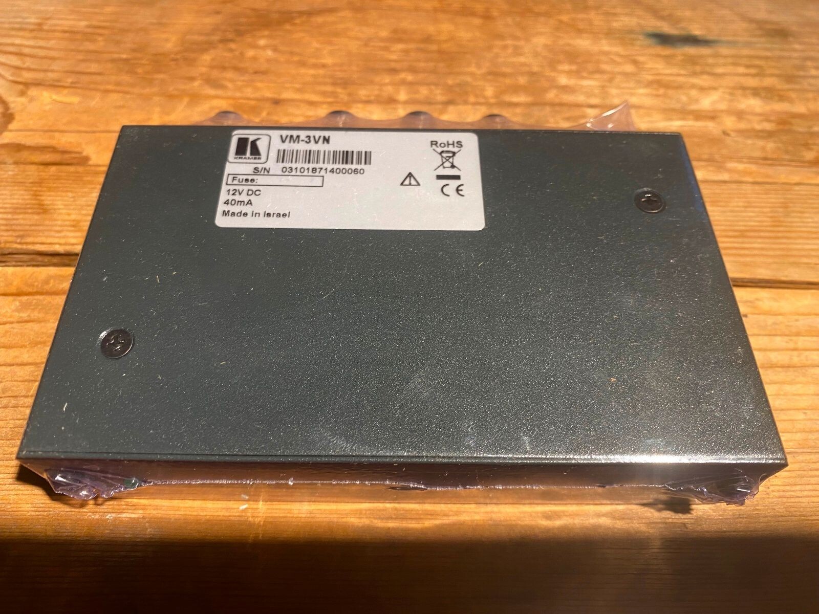 Kramer VM-3VN Composite Video 1:3