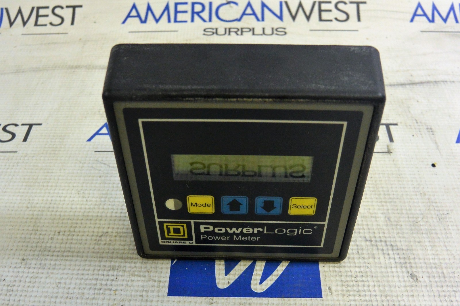 SQUARE D POWER LOGIC 3020 PMD-32 POWER METER DISPLAY
