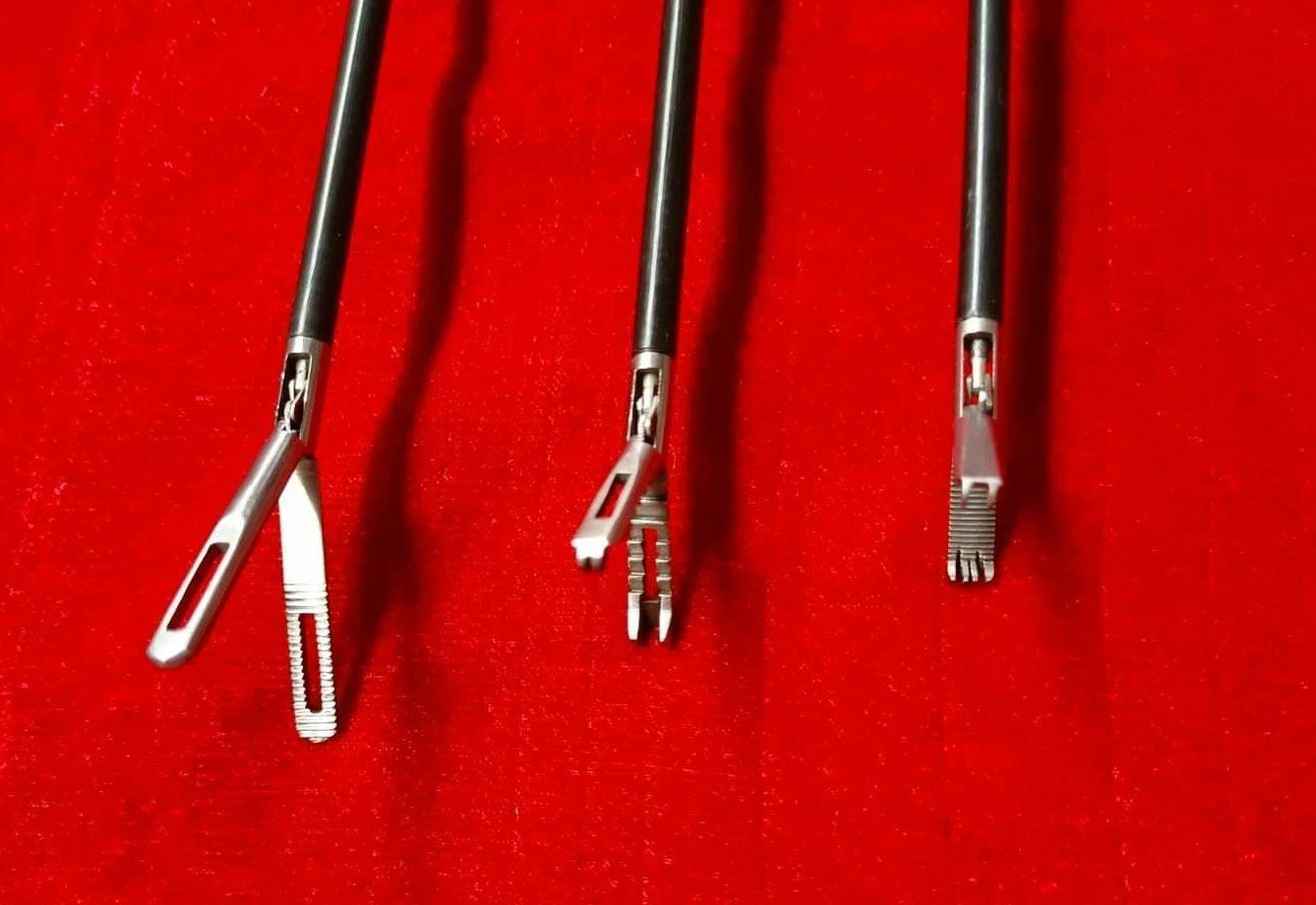 3pc Laparoscopic Grasping Forceps Reusable Endoscopy Surgical instrument