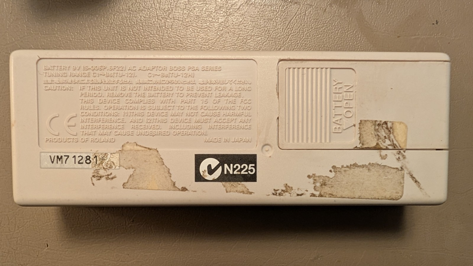Boss TU-12H Chromatic Tuner