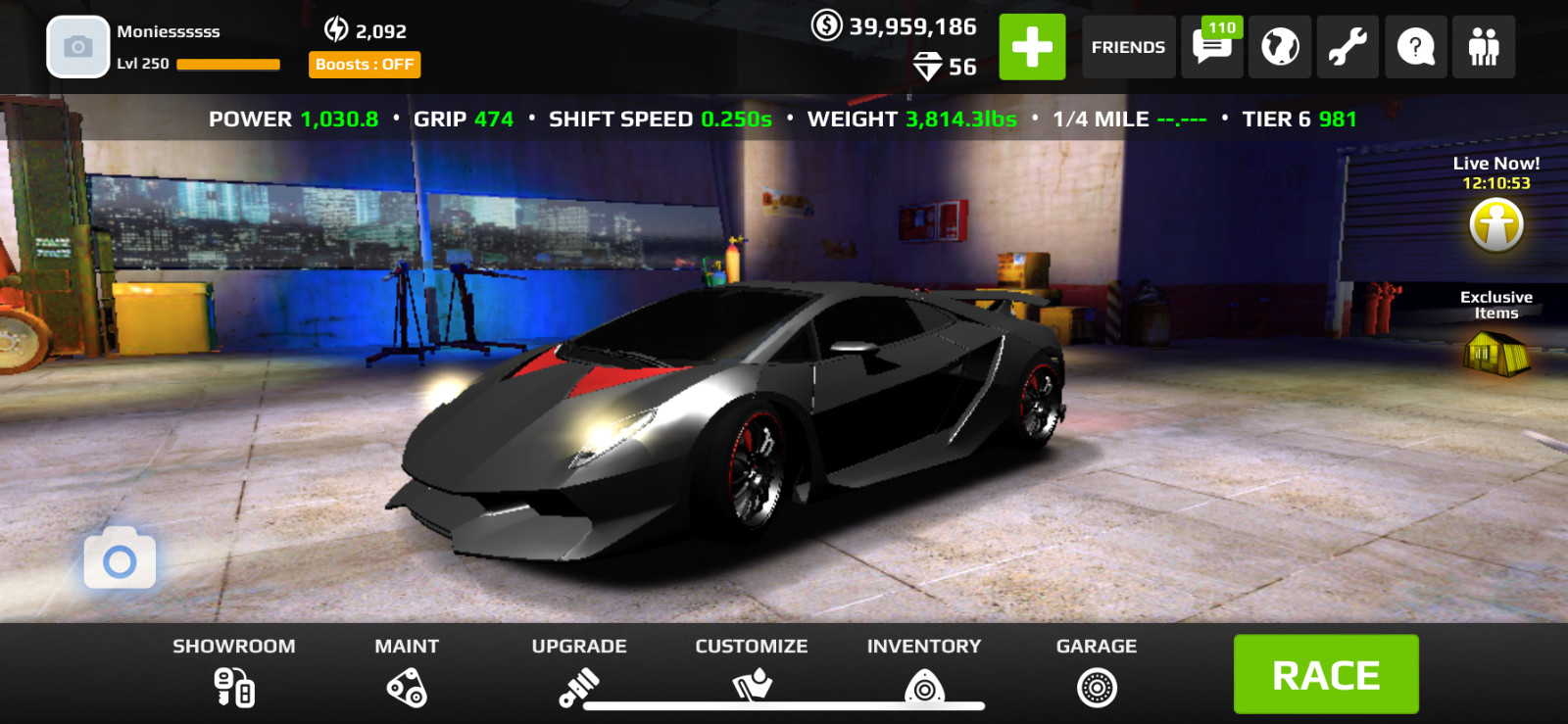 Rush Racing 2 In-game Vehicle. 6-8$ each
