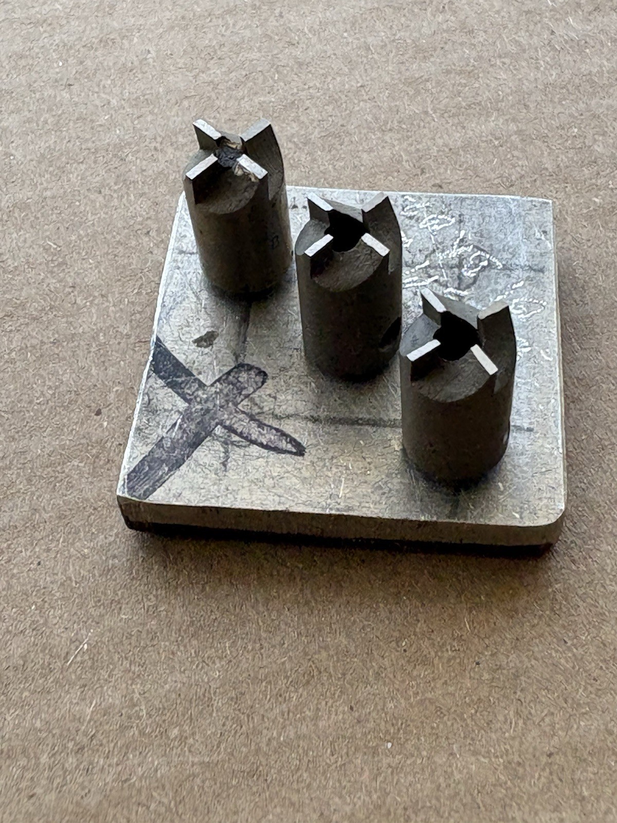 ATI Tool 3pc Aircraft Tool Countersink Bits w/holder US Army Overstock