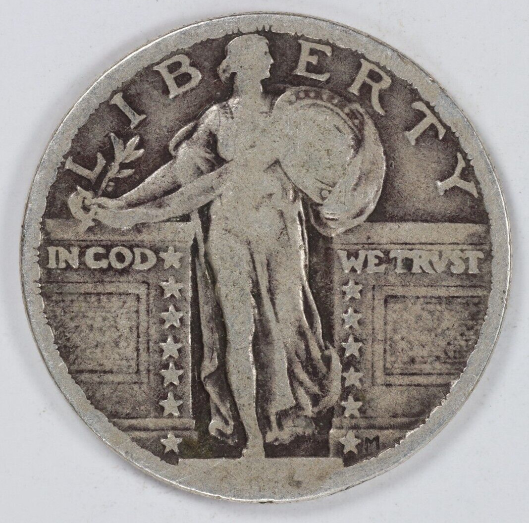 1924-P Standing Liberty Quarter 25c