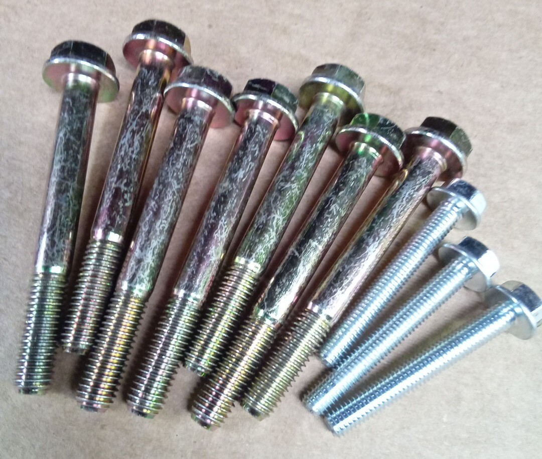 91-98 240sx Ka24de Lower Timing Cover Bolts Fits Nissan S13 S14