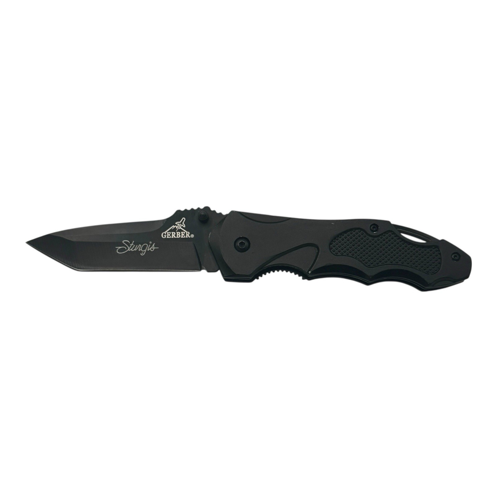 Gerber Destination Sturgis Folding Knife Flashlight Set Stainless Steel