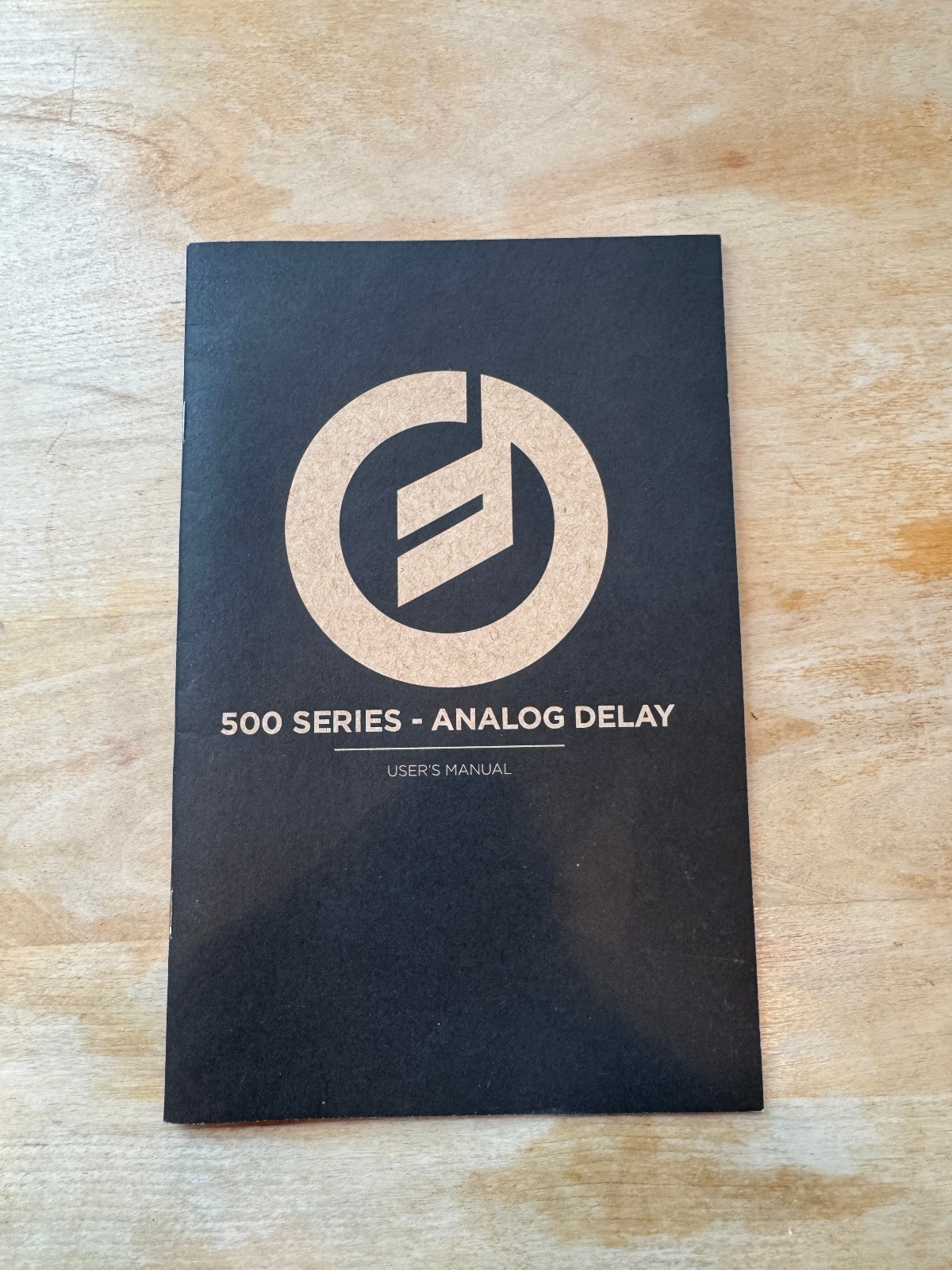Moog 500 Series - Analog Delay Printed Users Manual - MINT (Manual Only)