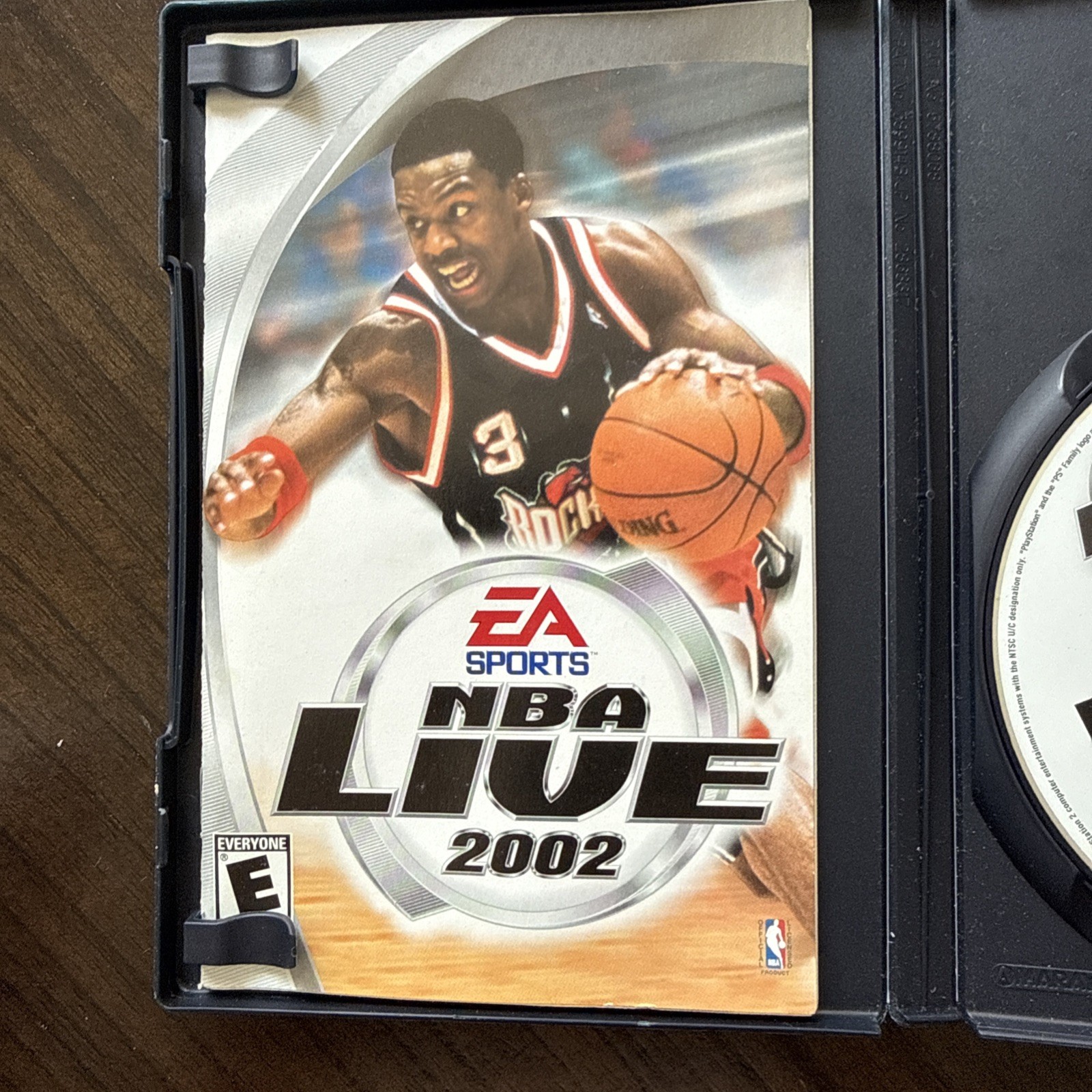 NBA Live 2002 PlayStation 2 With Disc, Case &Manual