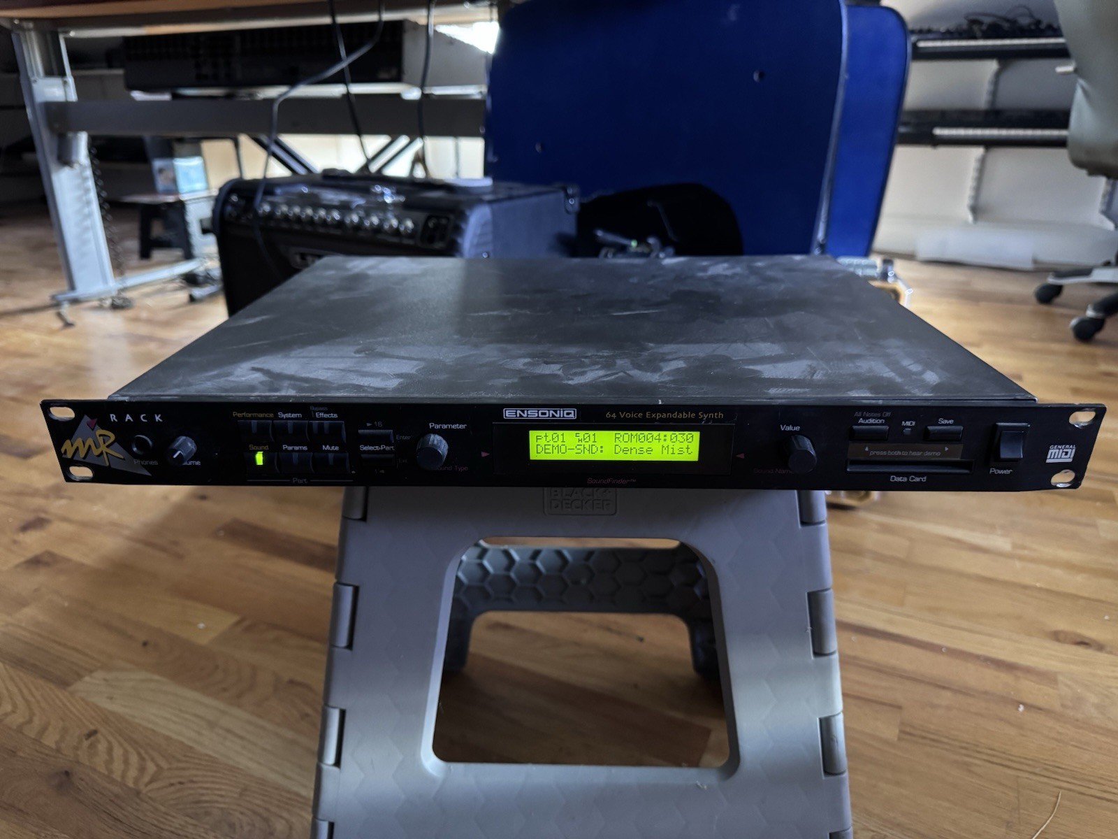 Ensoniq Mr Rack Mr-Rack Sound Module Synthesizer Tested & Working RARE
