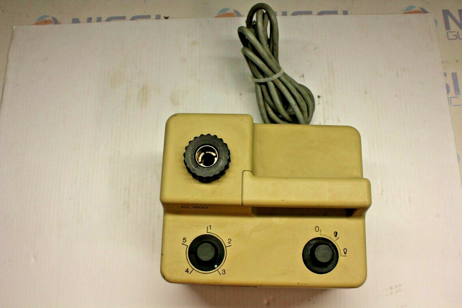 SCHOTT KL 1500 230V 15V 150WATTS FIBER OPTIC LIGHT SOURCE ILLUMINATOR HALOGEN