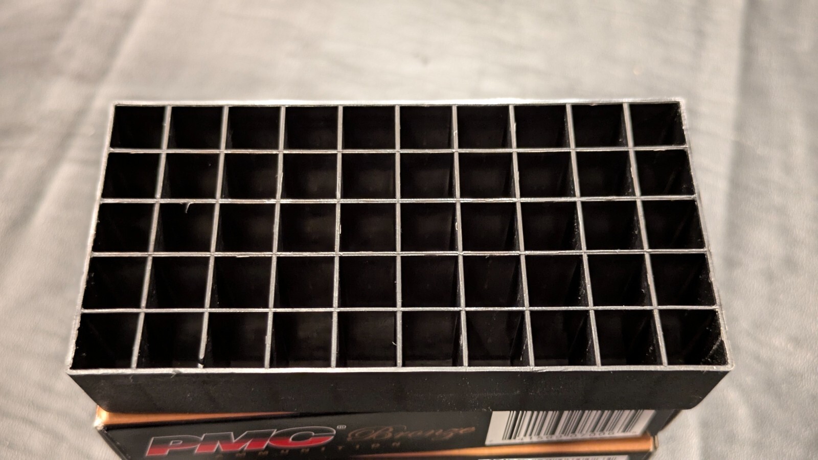 ☑️ 4 PMC BRONZE BOX ONLY With 50 Round Inserts 380 Auto Storage BOX ONLY