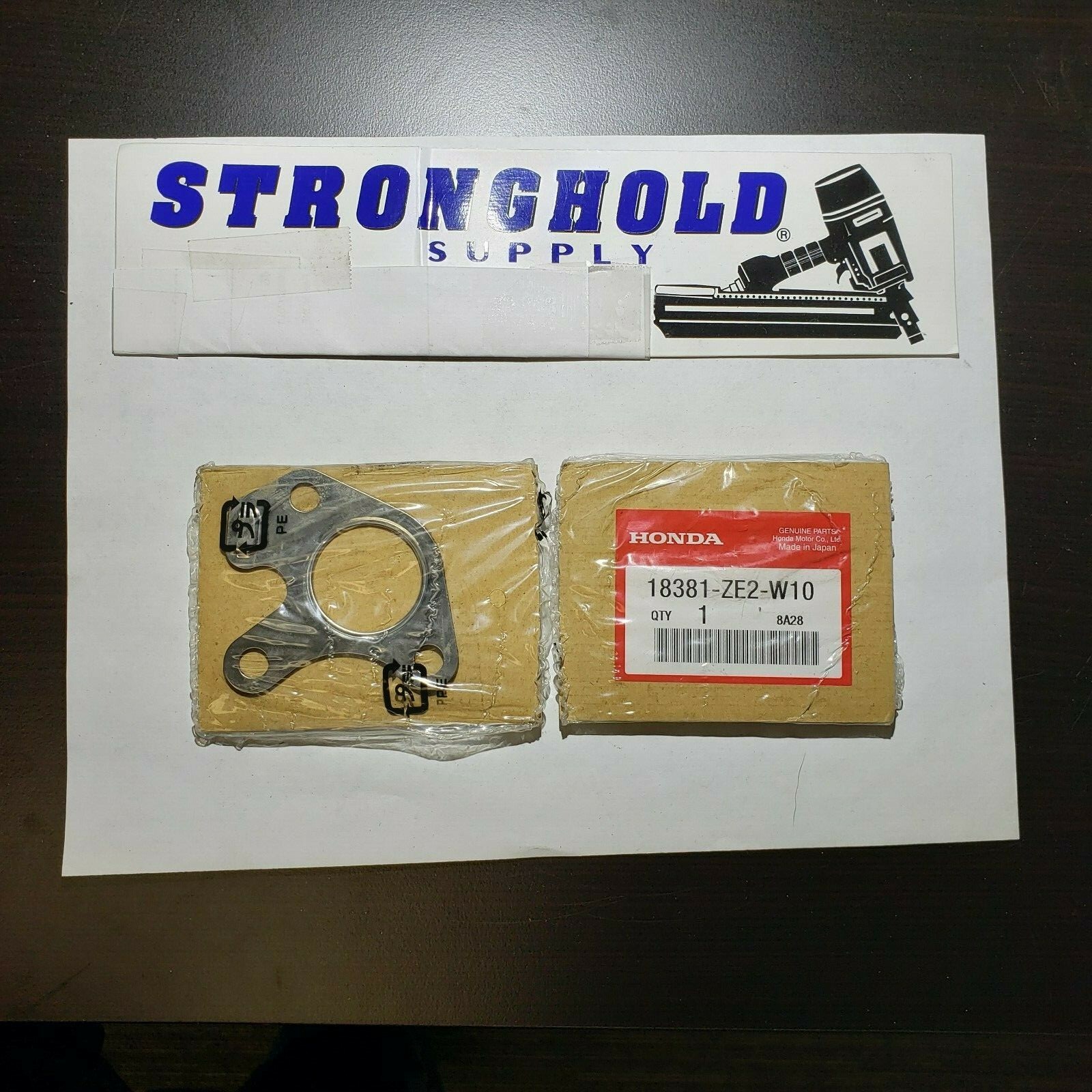 NEW OEM HONDA BRAND 18381-ZE2-W10 3678802 EXHAUST GASKET FOR GX240 & OTHERS