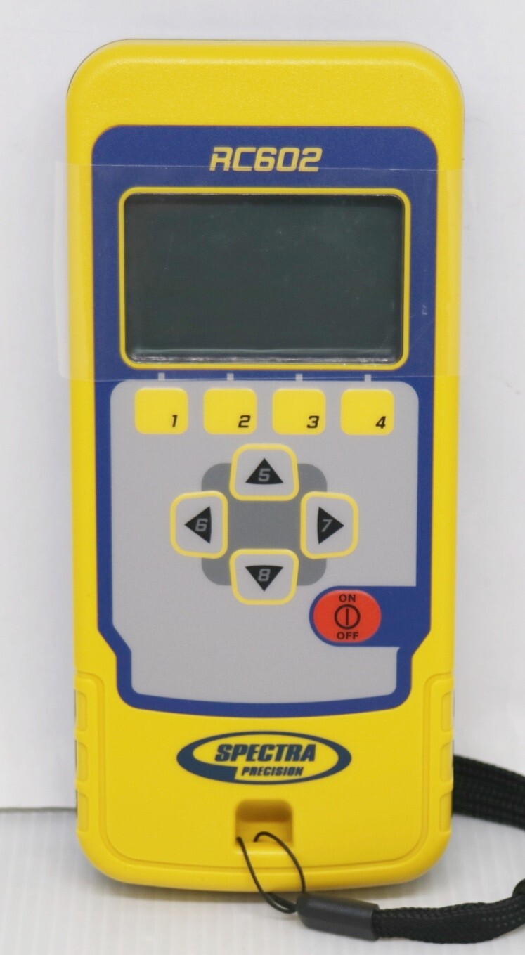 Spectra Precision Remote Control RC602 for GL612 GL622