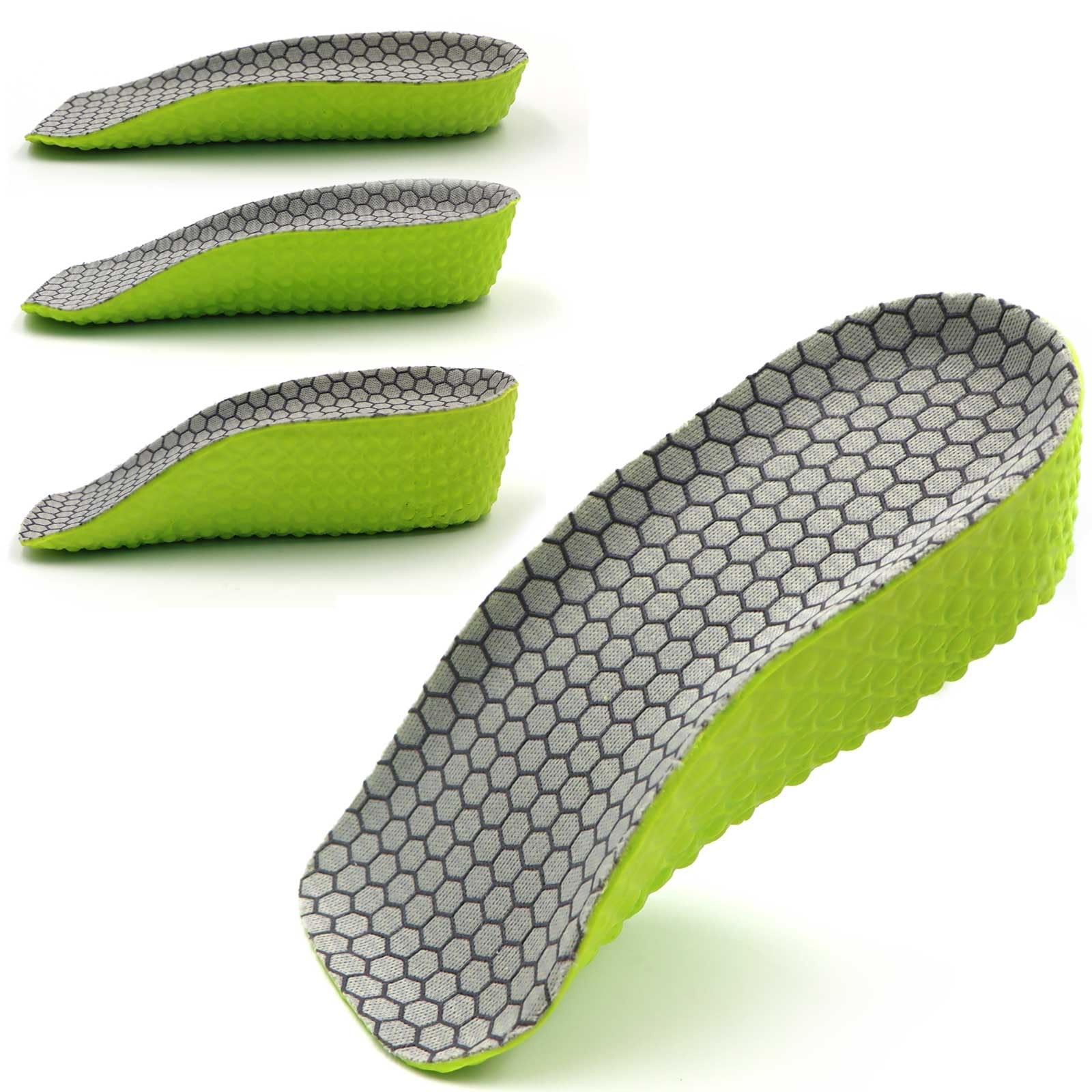 Height Increase Insoles for Men and Women, 3 Pairs Foot Arch Contour Shoes Li...