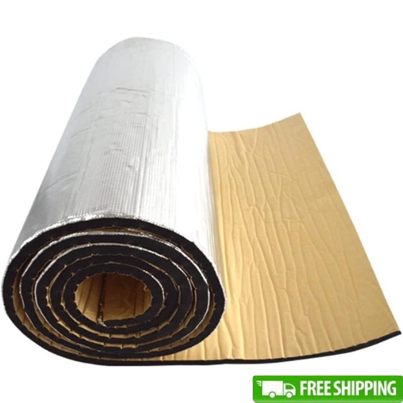 Sound Deadening Insulation Mat Heat Vibration Barrier Automotive Self-Adhesive