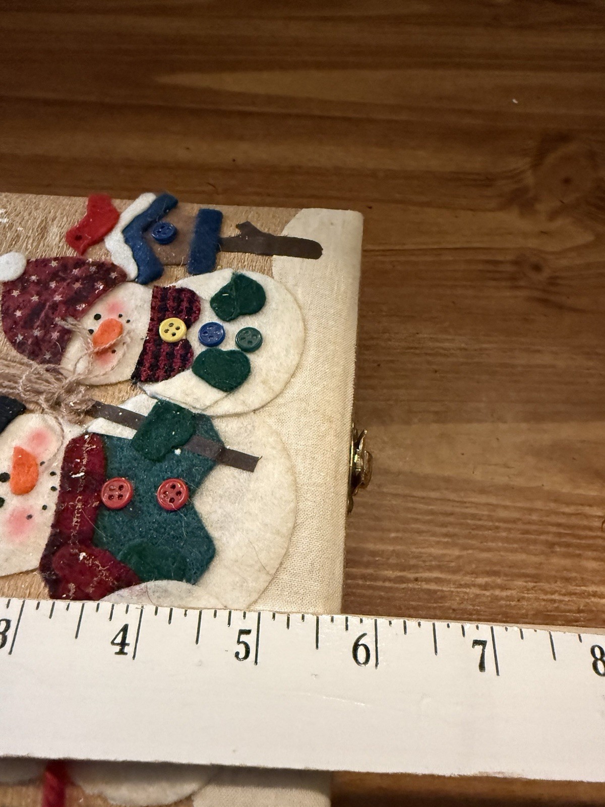 Snowman Trinket Box