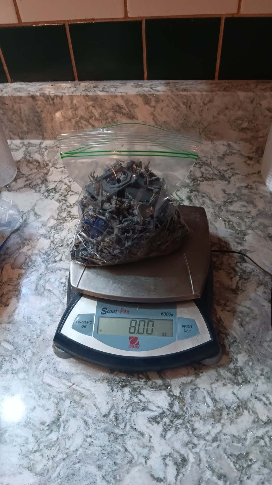Bag of Bitz, 8 ounces in bag, Warhammer, 40k, and Other Manufacturers