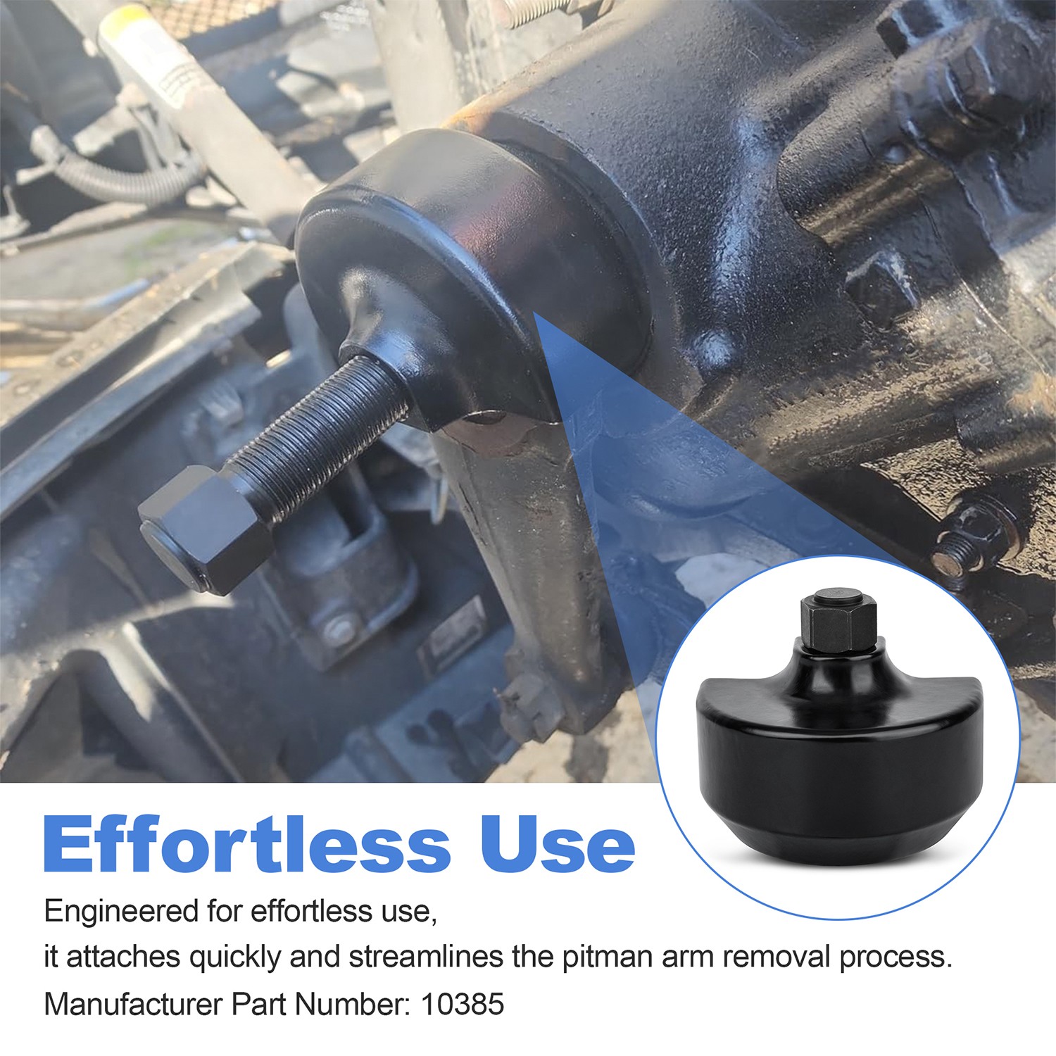Pitman Arm Tool for Sheppard M100 Applications, Durable Puller