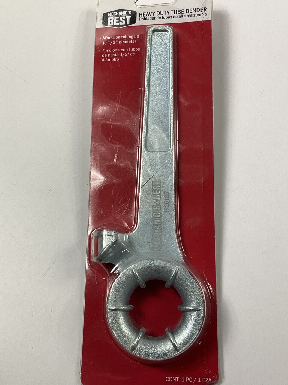 Mechanics Best TR25125 Heavy Duty Tubing Bender - Bend Tubes Up To 1/2" Diameter
