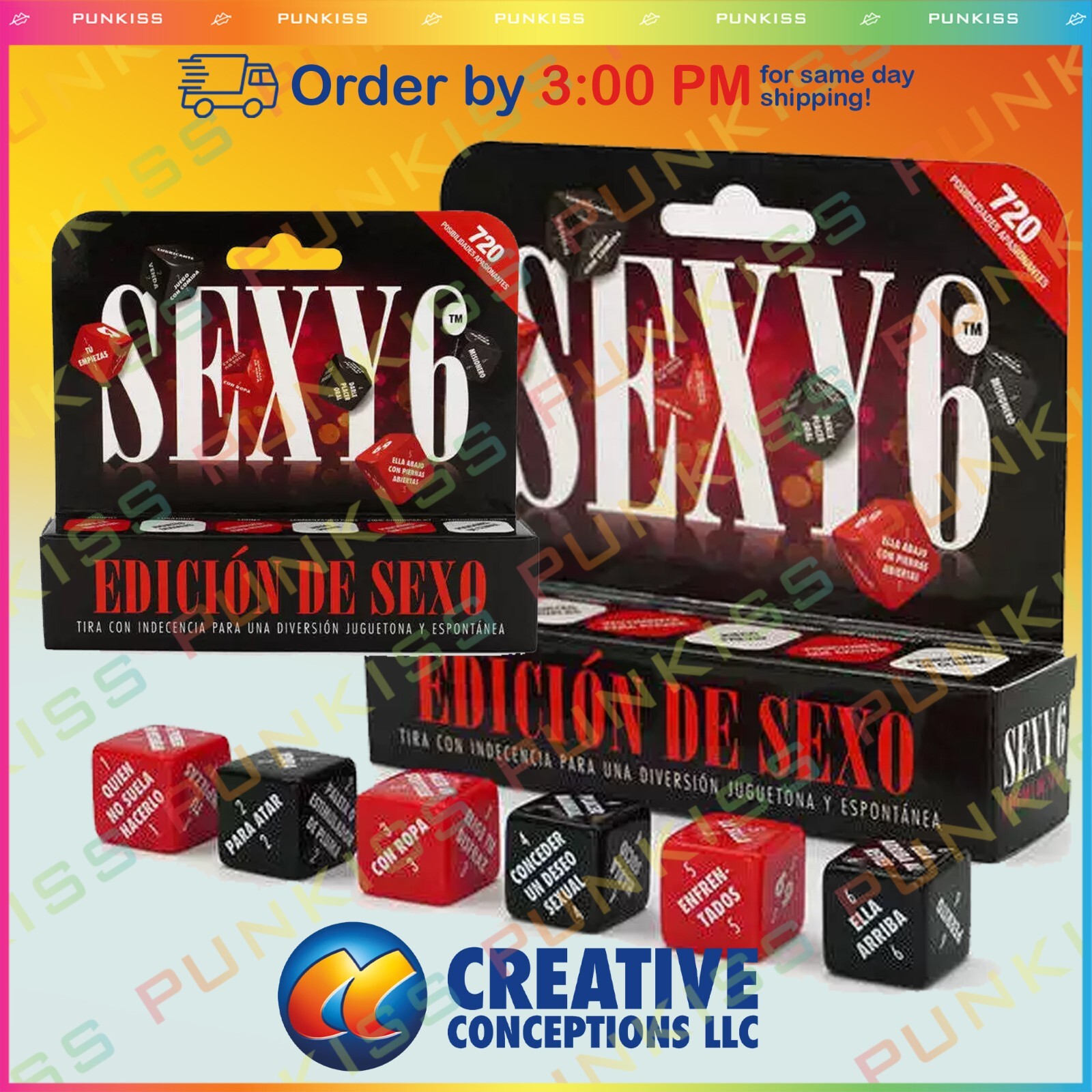 Sexy 6 Dice Game Sex Edition Spanish Foreplay Game Adult Party Sex Positions