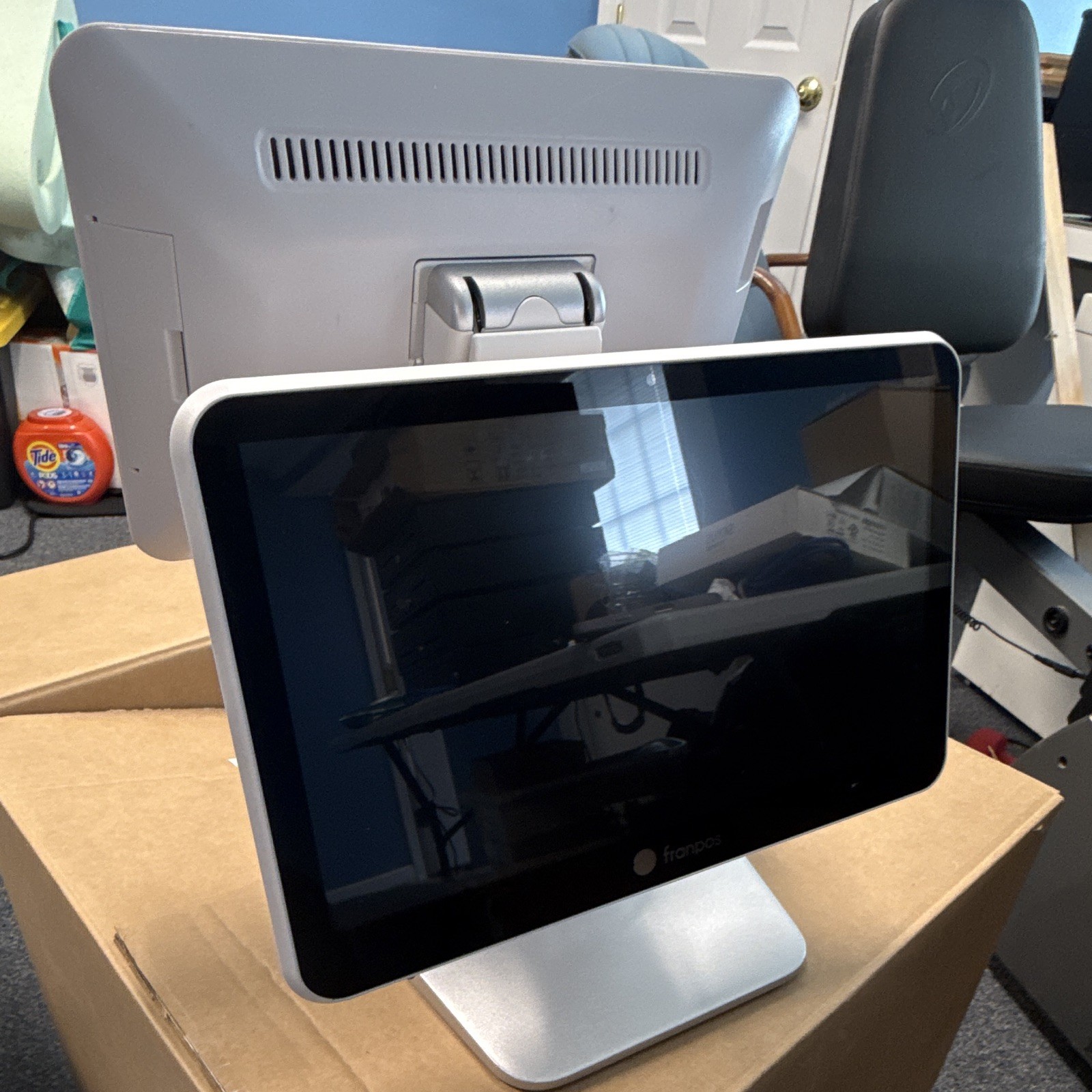 Frampos Retail POS Touchscreen All-in-One Terminal Computer with Dual Display