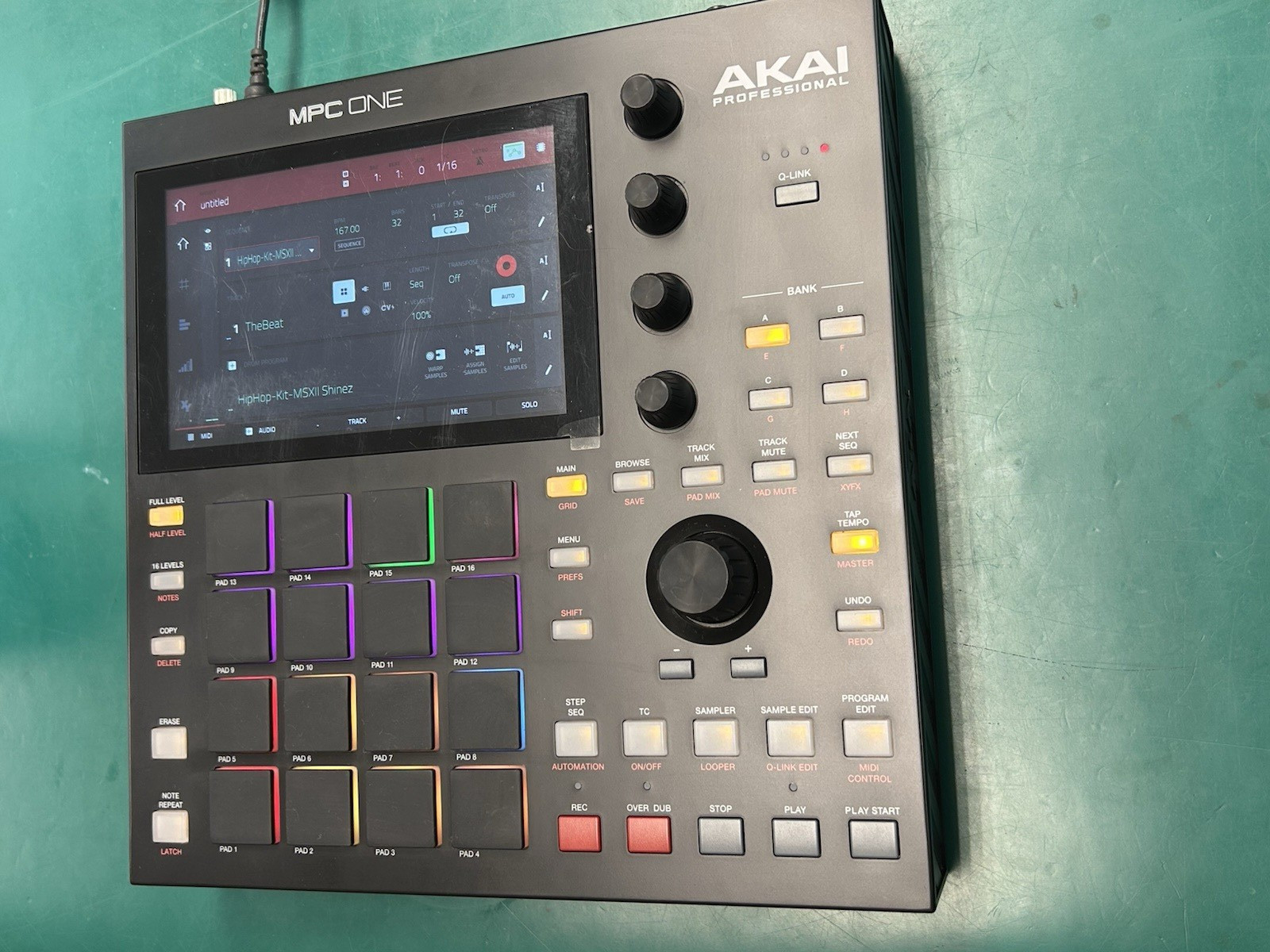 Akai Professional MPC One – Drum Machine, Sampler & MIDI Controller (No Box)