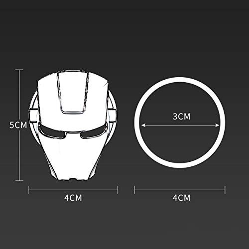 Car Engine Start Button Cover ABS Car Ignition Switch Decorative Cover, Mark3