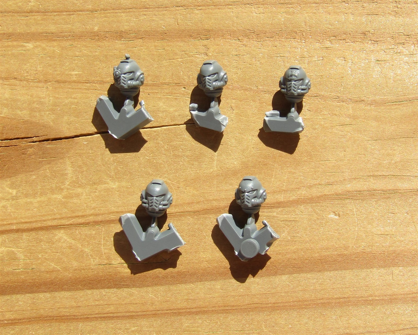 40K Space Marines Sternguard Veterans Heads Bits 5 Bitz 2023 NEW