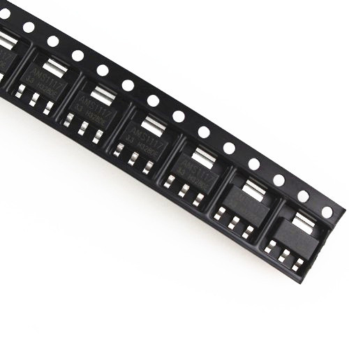 100PCS AMS1117 AMS1117-3.3 AMS117-3.3 3.3V 1A Voltage Regulator SOT-223 NEW