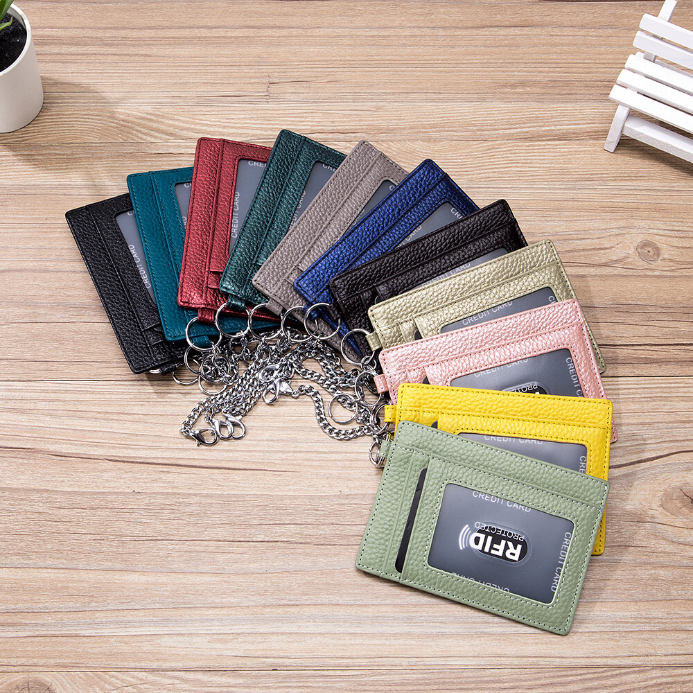 Men's RFID Blocking Slim Money Clip Wallet Card ID Holder Thin Minimalist Gift