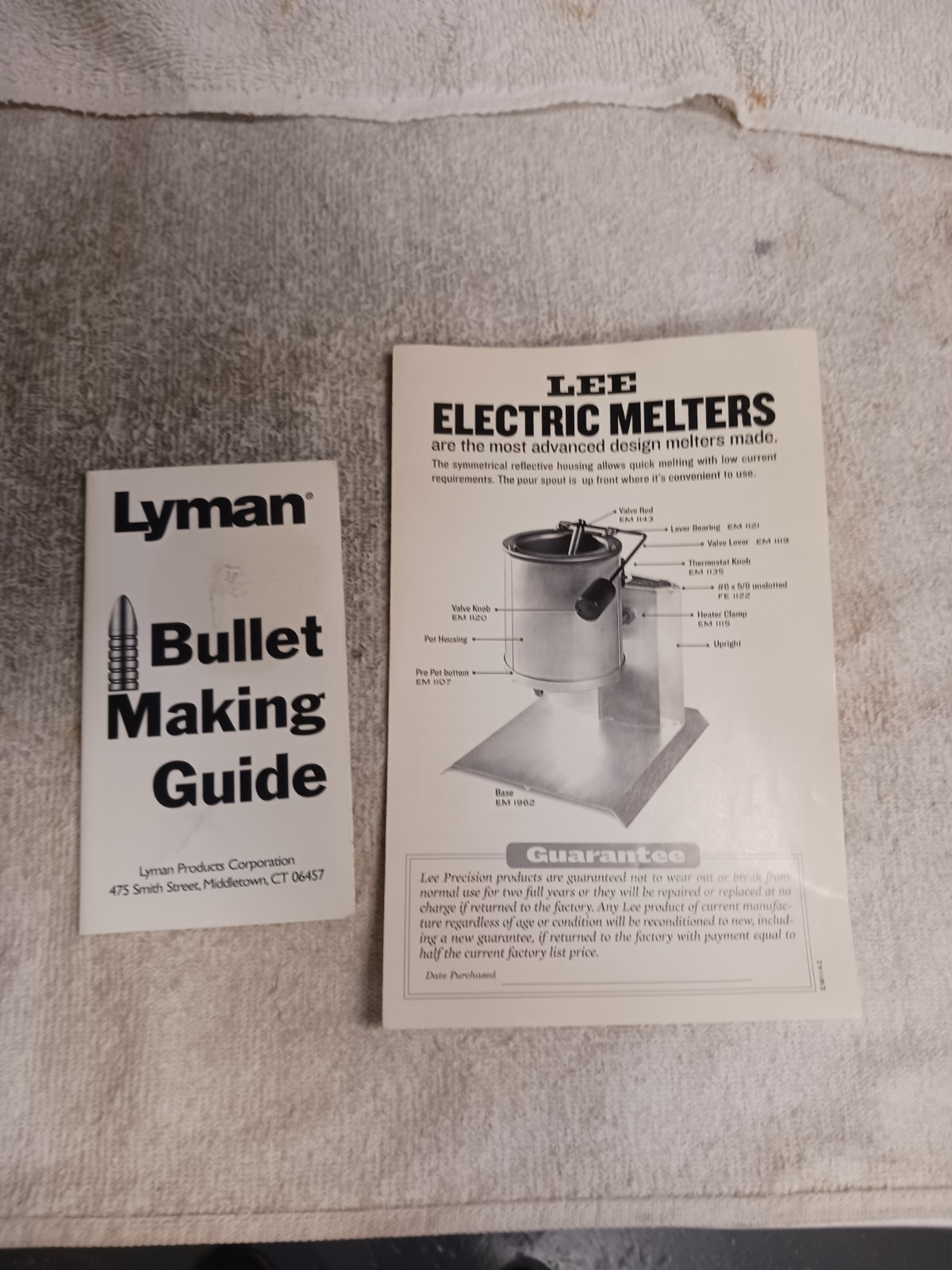 Lee Precision Production Pot Electric Lead Melter.
