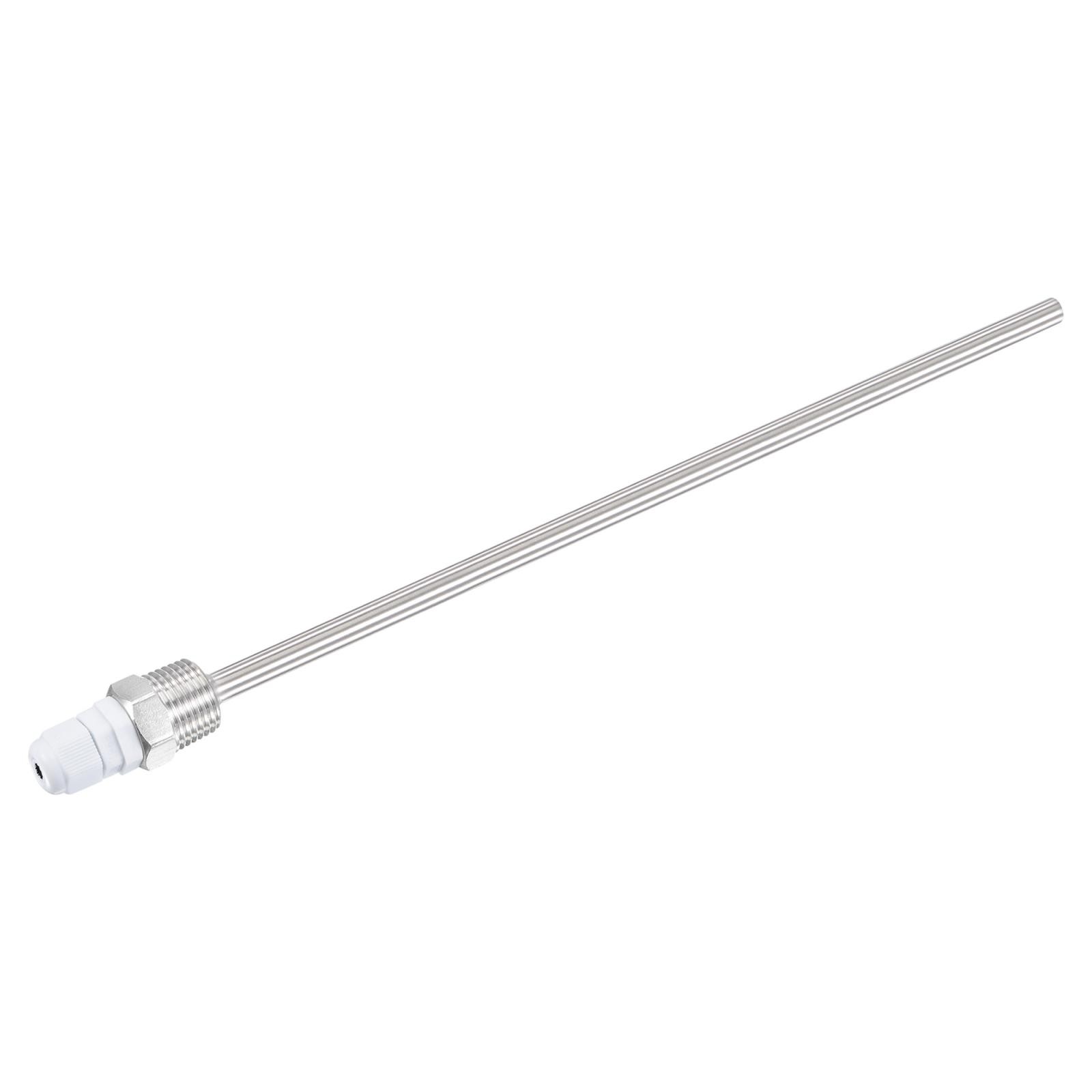 8mm Dia G1/2 Thermowell Weldless Stainless Steel 304 300mm for Beer Fermenter