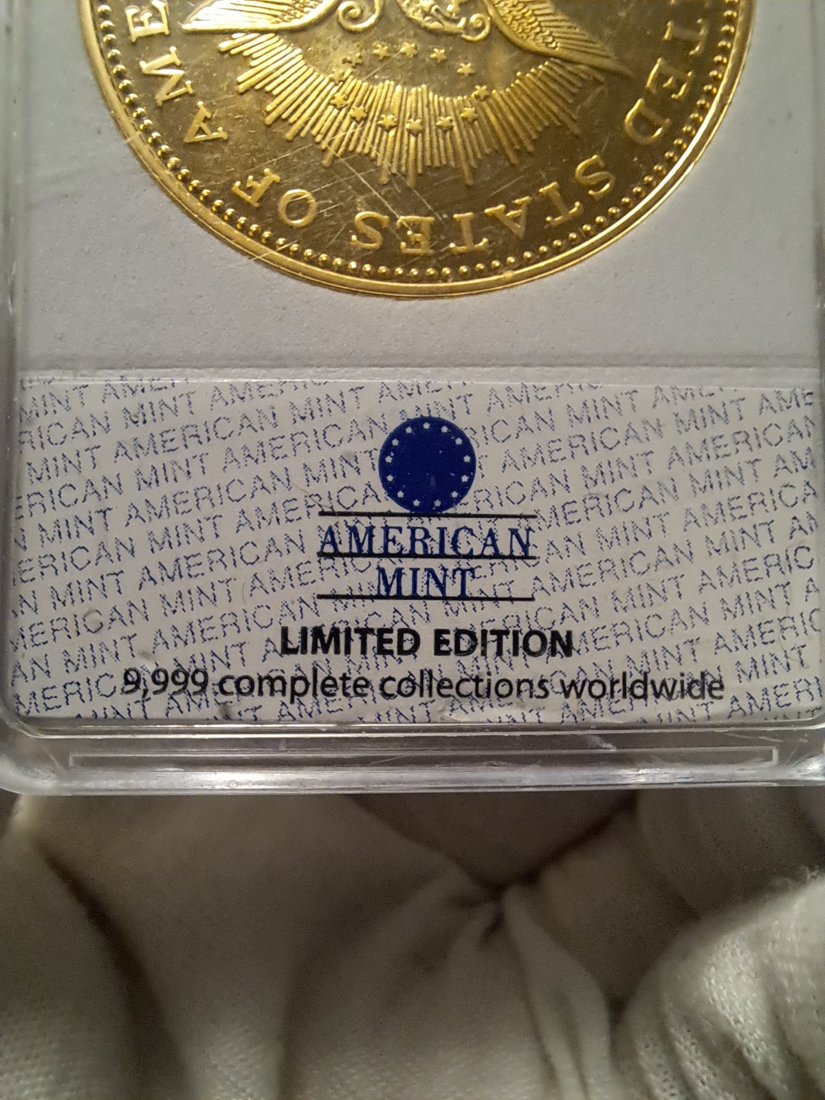 1849 Liberty Head Proof $20 Gold Double Eagle Copy | American Mint