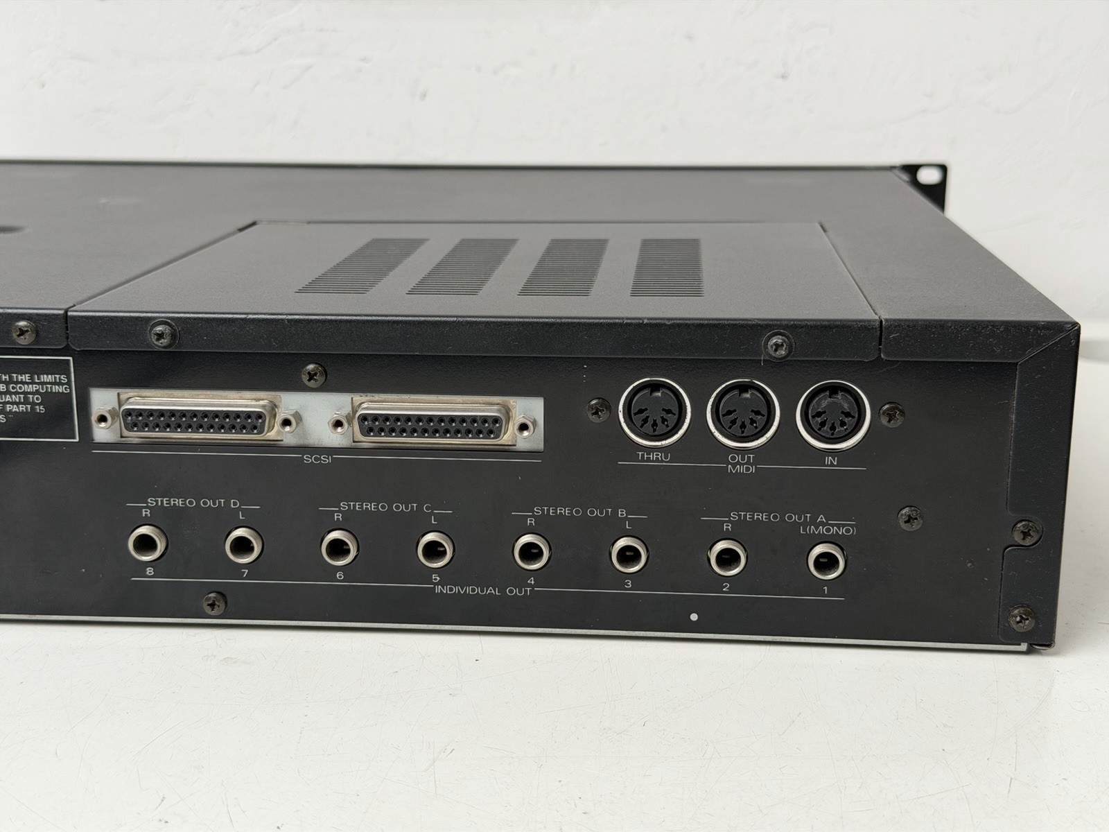 Untested Fully - Dim Display - Roland SP-700 Digital Sampler Playback Module